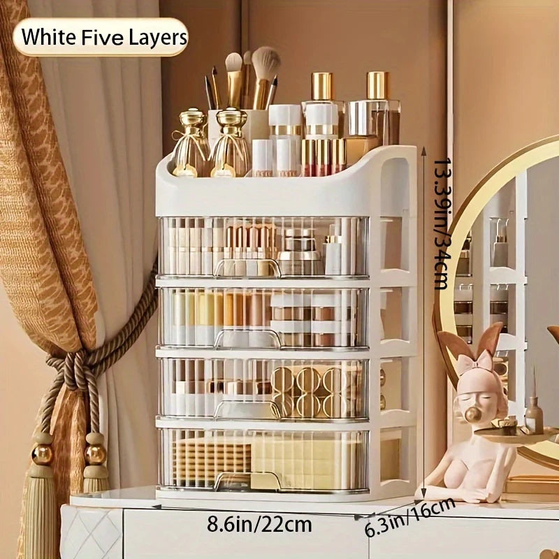 Multilevel Makeup Organizer