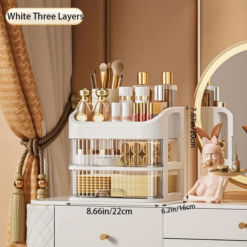 Multilevel Makeup Organizer