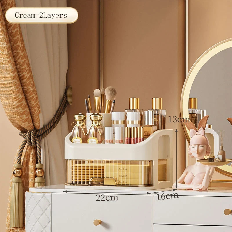 Multilevel Makeup Organizer