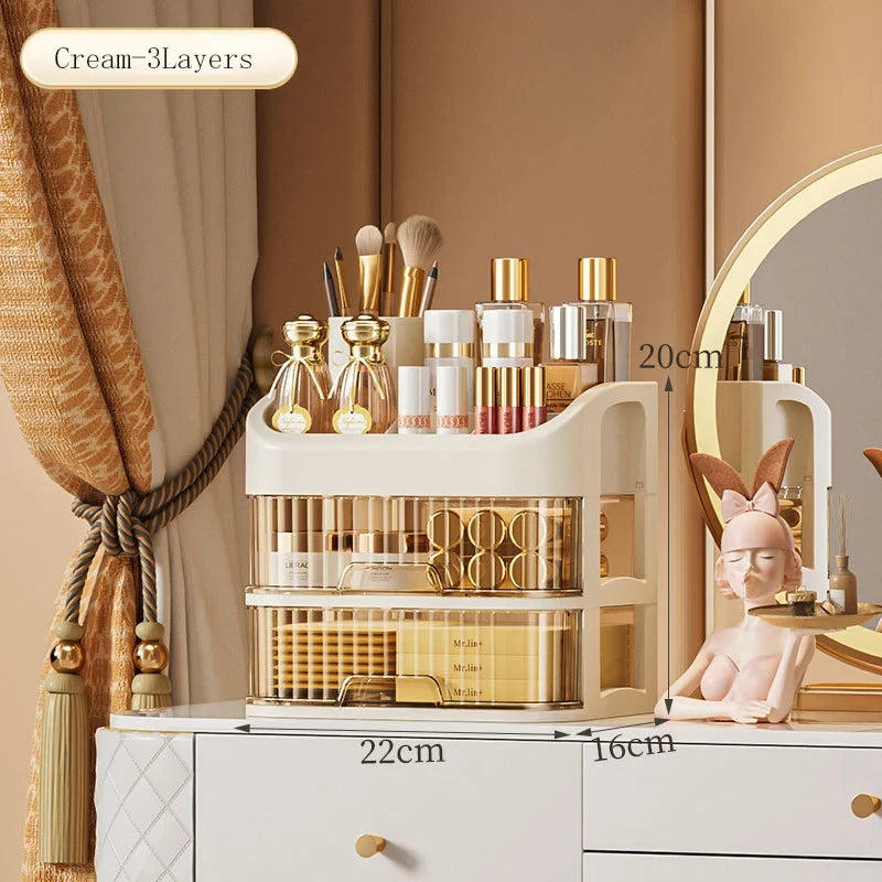 Multilevel Makeup Organizer