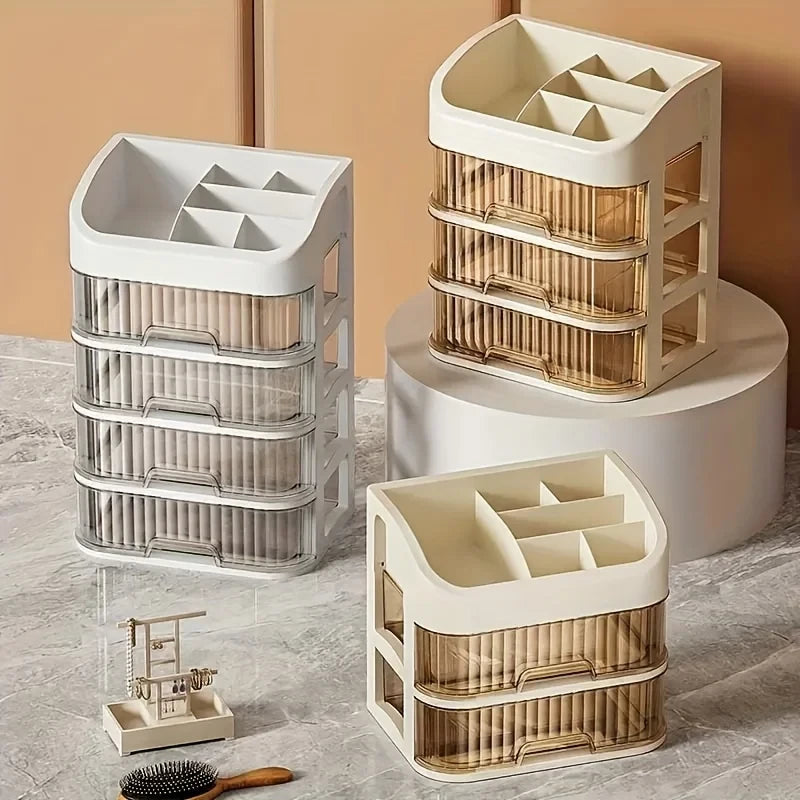 Multilevel Makeup Organizer