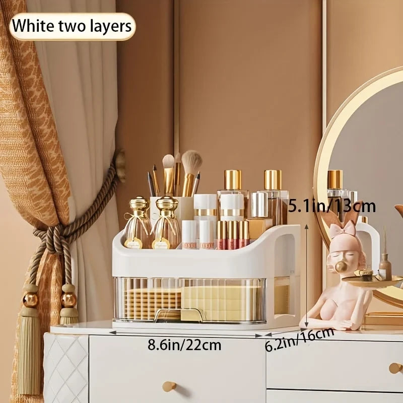 Multilevel Makeup Organizer