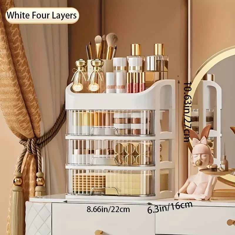 Multilevel Makeup Organizer