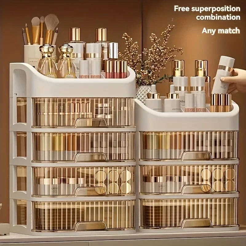 Multilevel Makeup Organizer