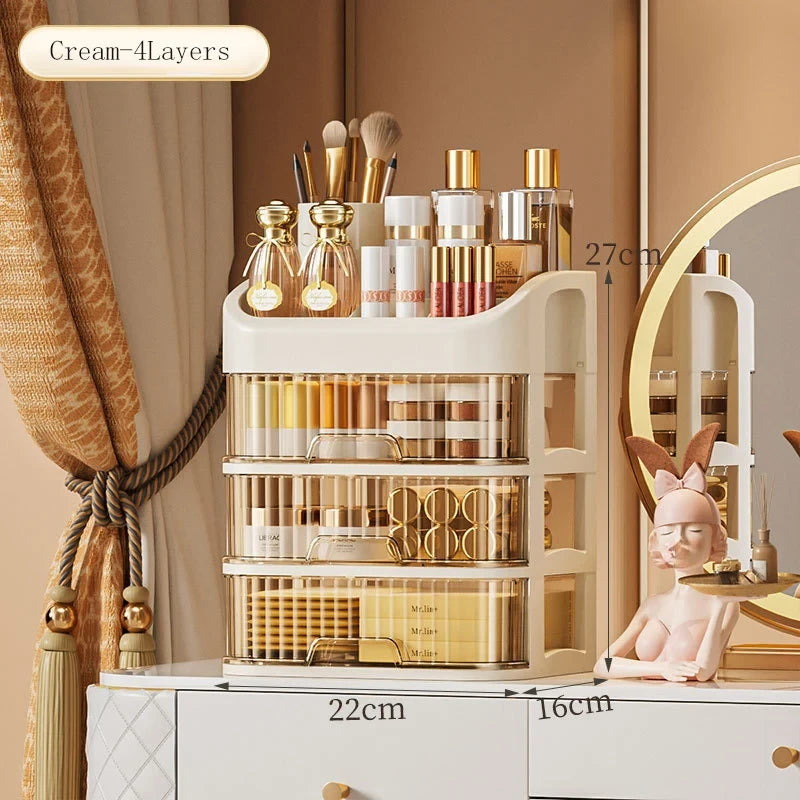 Multilevel Makeup Organizer