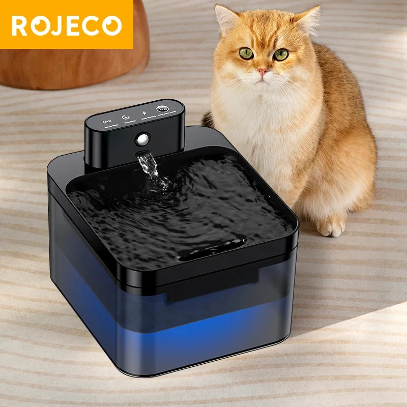 Rojeco Wireless Cat Water Fountain
