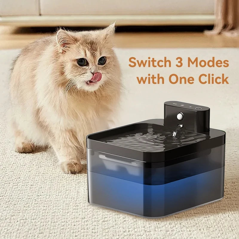 Rojeco Wireless Cat Water Fountain