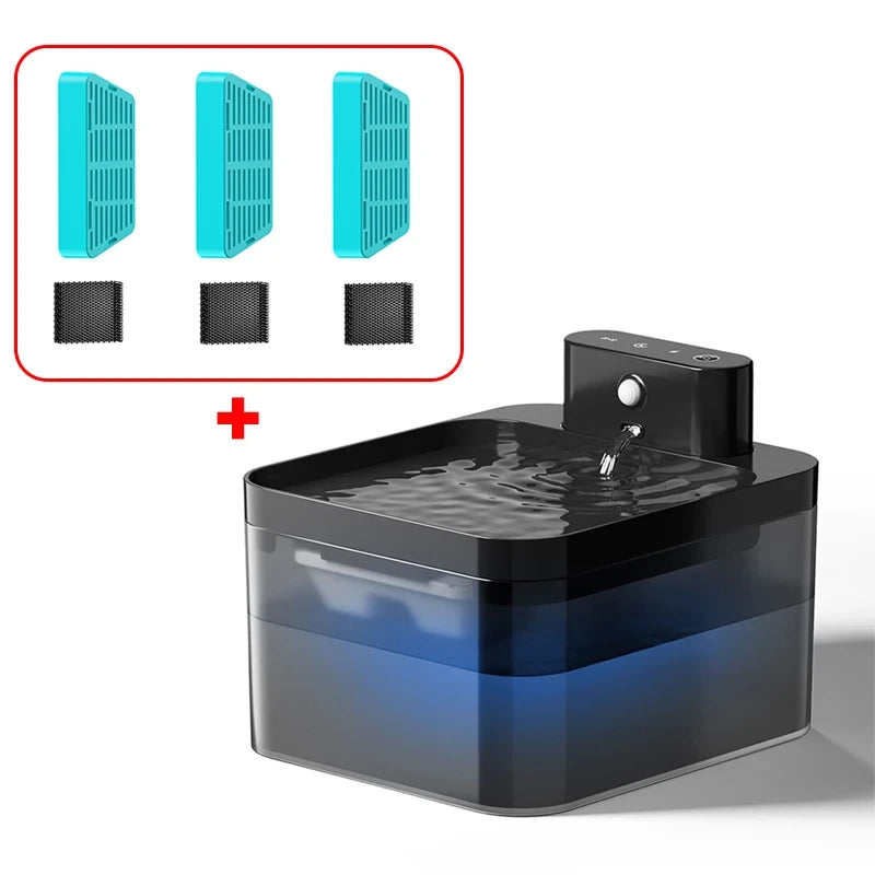 Rojeco Wireless Cat Water Fountain