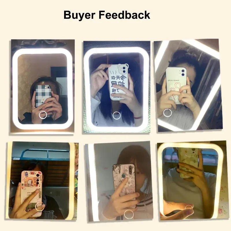 Portable LED Vanity Mirror