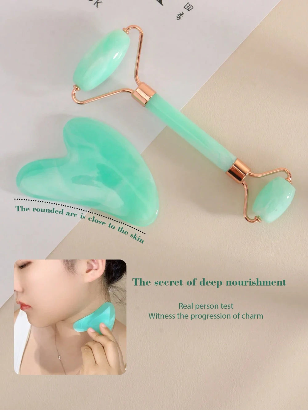 Facial Massage Cooling Roller Set